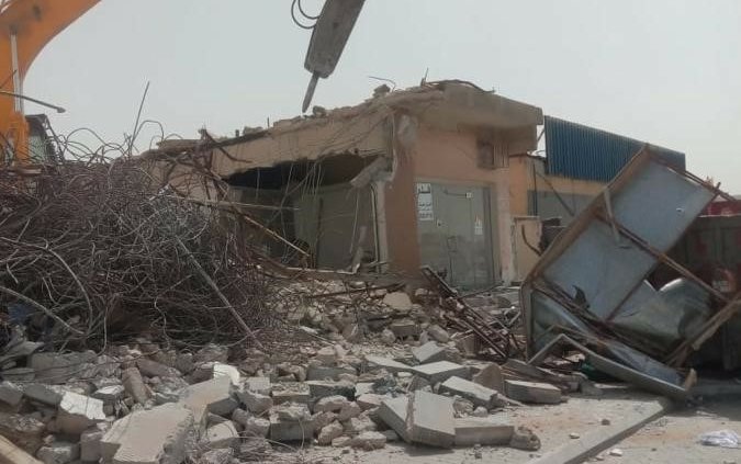 هدم عماير جدة